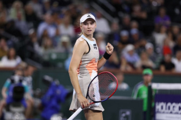 Фотография к новости: Елена Рыбакина вышла в четвертьфинал турнира WTA-1000 в Майами