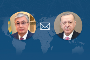 Фотография к новости: Эрдоган направил Токаеву благодарственное письмо