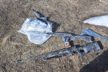 Фотография к новости: Похищенное во время январских событий оружие нашли у дороги в области Жетысу