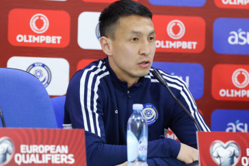 Фотография к новости: Гол капитана сборной Казахстана признали лучшим в УЕФА