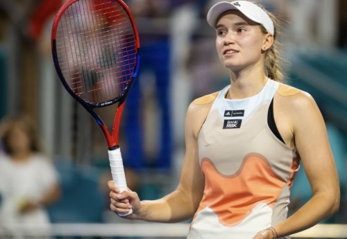 Фотография к новости: Елена Рыбакина проиграла в финале Miami Open, но установила рекорд