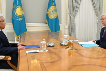 Фотография к новости: Токаев обсудил с Тасмагамбетовым деятельность ОДКБ