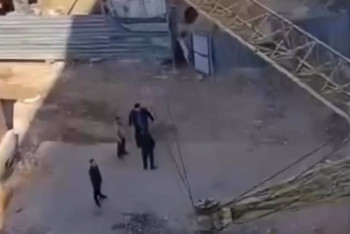 Фотография к новости: Башенный кран обрушился в Кокшетау. Погиб крановщик