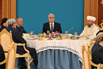 Фотография к новости: В Акорде провели ауызашар от имени Касым-Жомарта Токаева