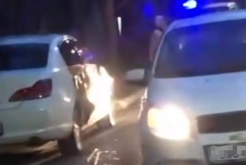 Фотография к новости: Полиция устроила погоню за водителем строительного крана в Павлодаре