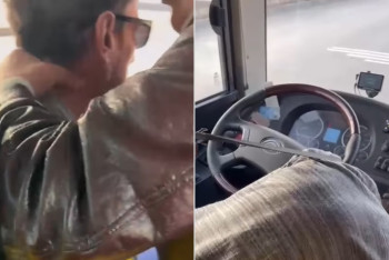 Фотография к новости: Мужчина чуть не задушил водителя автобуса в Петропавловске