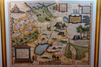 Фотография к новости: Картографическая выставка, посвящённая истории Казахстана, открылась в Европарламенте