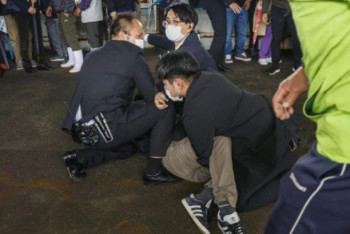 Фотография к новости: Взрыв раздался после выступления премьер-министра в Японии