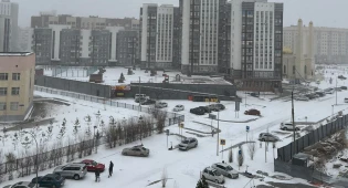 В Казахстан в апреле пришла зима