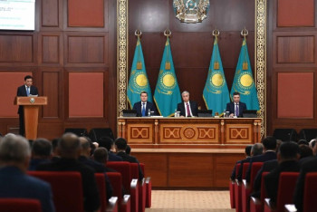 Фотография к новости: Токаев высказался по ситуации с нефтяниками Жанаозена