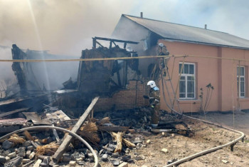 Фотография к новости: При взрыве газа в Кызылорде пострадал гражданин Узбекистана