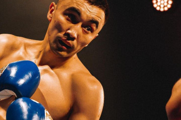 Фотография к новости: Казахстанец отобрал пояс WBC у боксёра из Никарагуа