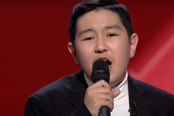 Фотография к новости: 13-летний астанчанин перепел Димаша Кудайбергена на Qazaqstan Дауысы