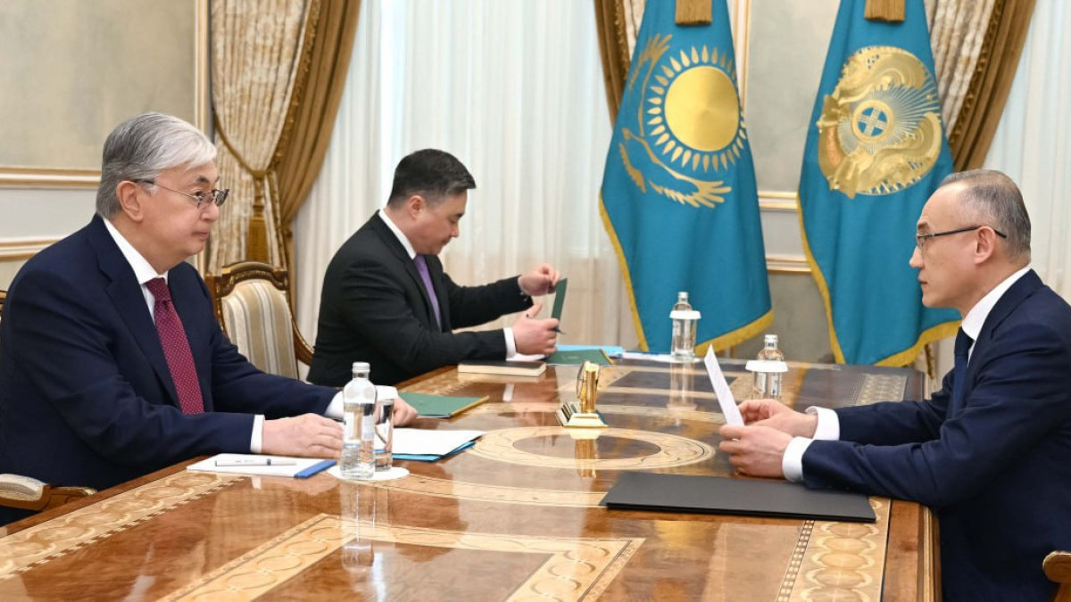 Пирматов сообщил Токаеву, что инфляция демонстрирует снижение в Казахстане