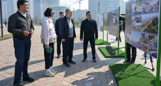 План озеленения и благоустройства Астаны презентовали Токаеву