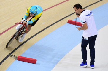 Фотография к новости: Сборная Казахстана по велоспорту завоевала 14 медалей в Афинах