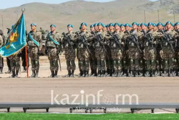 Фотография к новости: Казахстанские военнослужащие готовятся к миссии в Африке