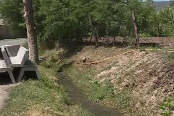 Фотография к новости: Нечистоты школьной канализации сливали в арык в Туркестанской области