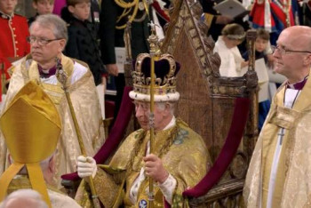 Фотография к новости: Карл III официально стал королём Великобритании, а Камилла — королевой