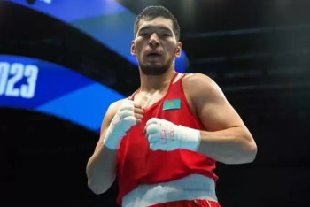 Фотография к новости: Нурбек Оралбай вышел в четвертьфинал ЧМ по боксу в Ташкенте