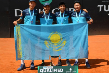 Казахстанские теннисисты взяли "бронзу" в квалификации юниорского "Кубка Дэвиса"