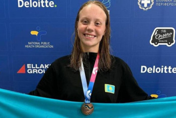 Фотография к новости: Карагандинская спортсменка установила новый рекорд Казахстана по плаванию