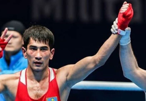 Фотография к новости: Третье золото ЧМ-2023 по боксу принёс Казахстану Асланбек Шымбергенов