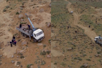 Фотография к новости: Неизвестные украли уникальные камни из Долины шаров в Мангистау