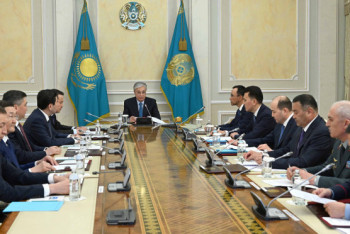 Фотография к новости: Токаев провёл заседание Совета безопасности