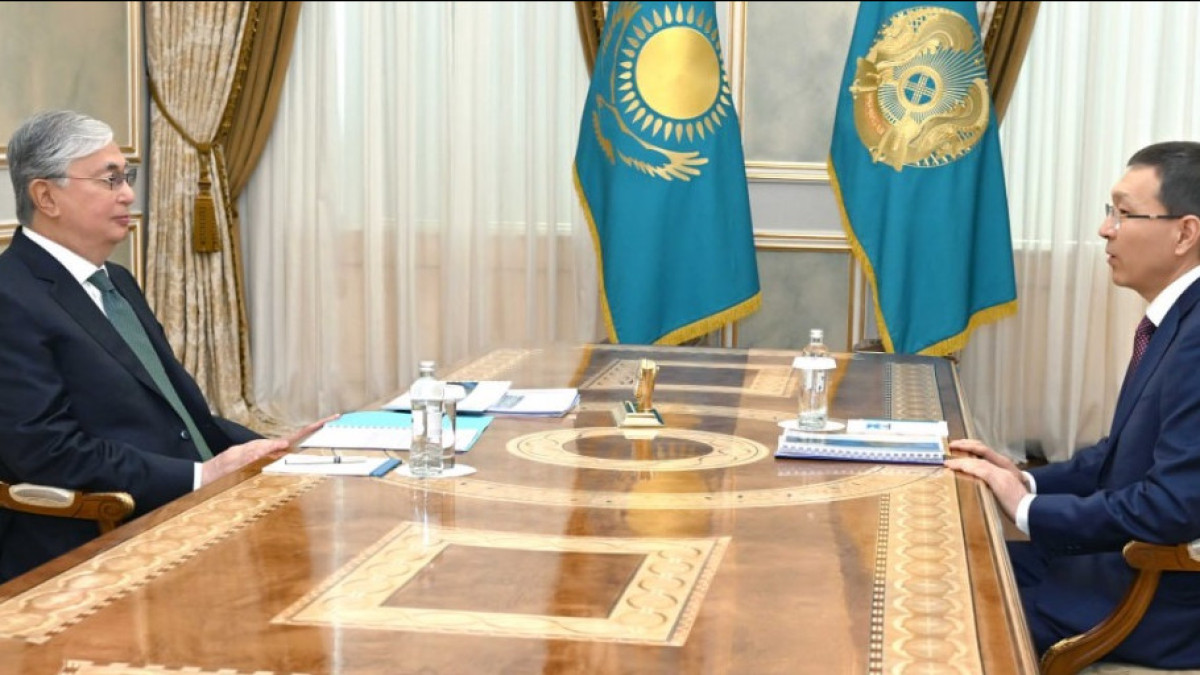 Токаева проинформировали о работе ЦИК