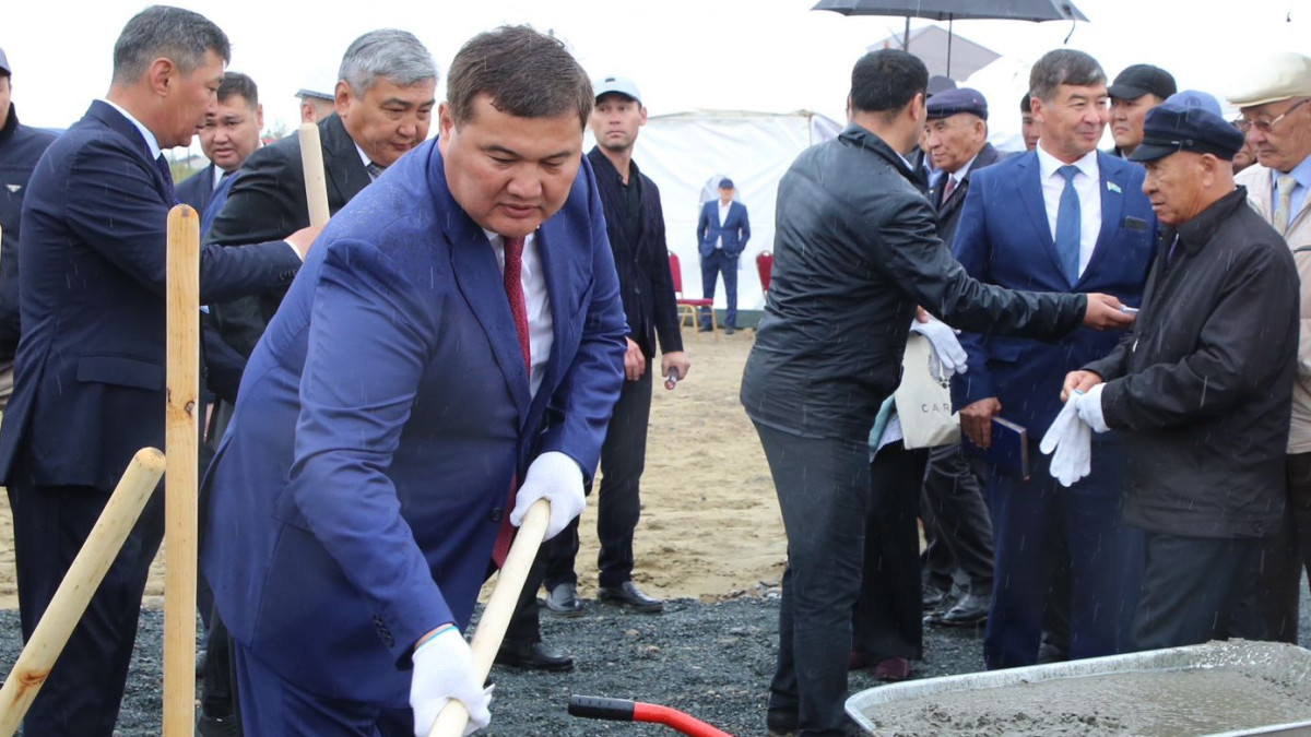 Железнодорожный мост начали строить в Кызылординской области