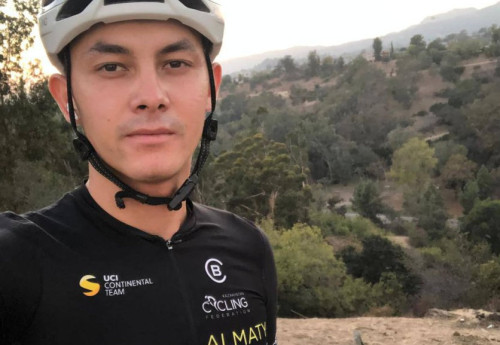 Фотография к новости: Скончался молодой казахстанский велосипедист