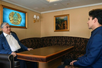 Разговор в небе: Касым-Жомарт Токаев встретился с Димашем Кудайбергеном