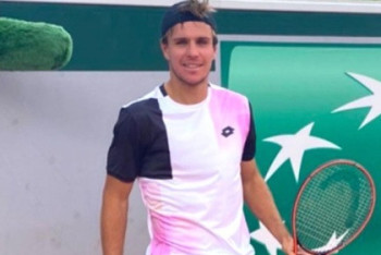 Фотография к новости: Казахстанский теннисист выиграл турнир в США