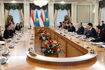 Фотография к новости: Инвестиции и внешнеторговые связи. Почему важен визит президента Сингапура в Казахстан