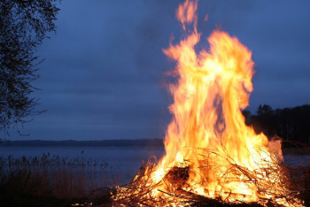 Фотография к новости: Акиму Петропавловска объявили выговор из-за крупного пожара