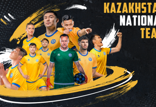 Фотография к новости: Новую форму для сборных команд по футболу презентовали в Казахстане