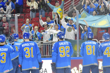 Фотография к новости: Такого в истории не было: итоги ЧМ по хоккею для сборной Казахстана