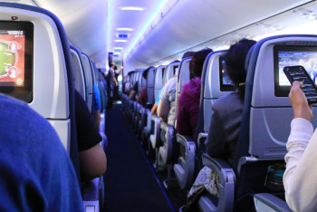 Фотография к новости: Двое россиян в нетрезвом состоянии курили на борту самолета казахстанской авиакомпании