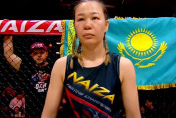 Фотография к новости: Сестра Шавката Рахмонова избила чемпионку из России