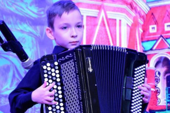 Фотография к новости: Десятилетний баянист из Семея завоёвывает музыкальный Олимп