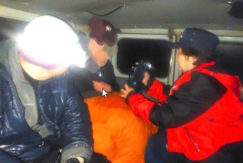 Фотография к новости: Трёх туристов спасли в горах Алматы