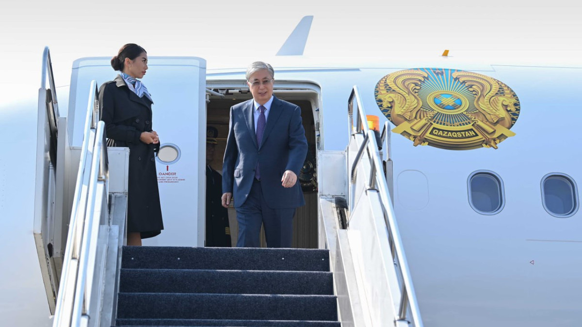 Токаев прибыл с рабочей поездкой в Северо-Казахстанскую область