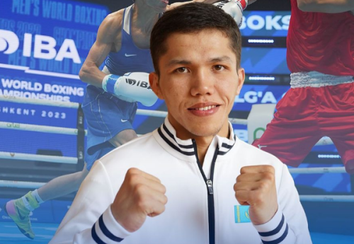 Фотография к новости: Дорогой подарок сделал отцу 19-летний чемпион мира по боксу из Казахстана