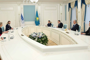 Фотография к новости: Токаев принял в Акорде главу парламентской Ассамблеи ОБСЕ