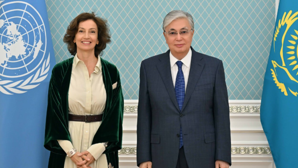 Токаев заявил о готовности Казахстана поддерживать укрепление ЮНЕСКО