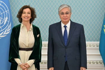 Фотография к новости: Токаев заявил о готовности Казахстана поддерживать укрепление ЮНЕСКО