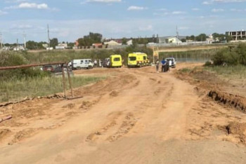 Фотография к новости: Девочка утонула в Косшы: жители жалуются на нехватку карет скорой помощи