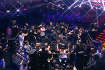 Фотография к новости: Массовой дракой закончился турнир по кулачным боям в Казахстане