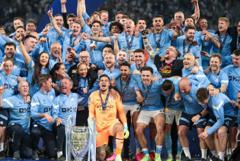 Фотография к новости: "Манчестер Сити" впервые выиграл Лигу чемпионов